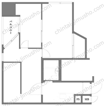 ローレル三田12階の間取図