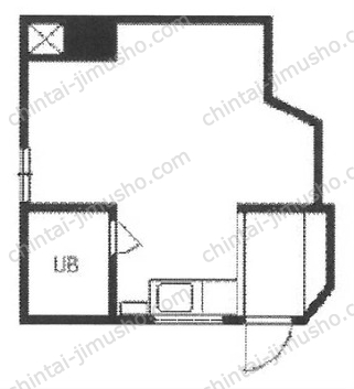 第3伊藤ビル1階の間取図
