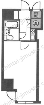 セントラル東銀座の間取図