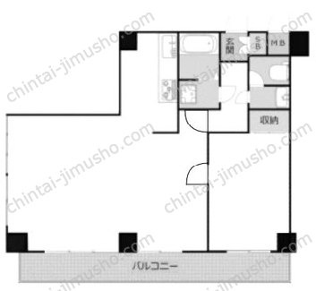 東陽ビルディングの間取図