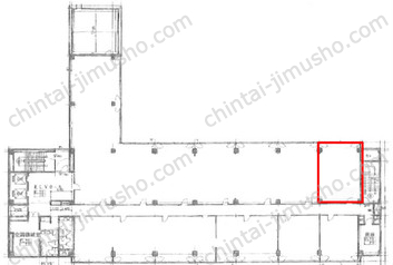 建築会館4階の間取図