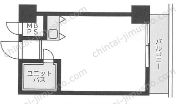青山アルコーブの間取図
