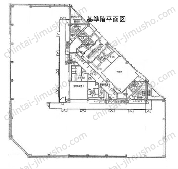 大手町ファーストスクエア（ウエストタワー）の間取図