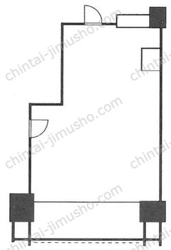 プラウド府中セントラル1階の間取図