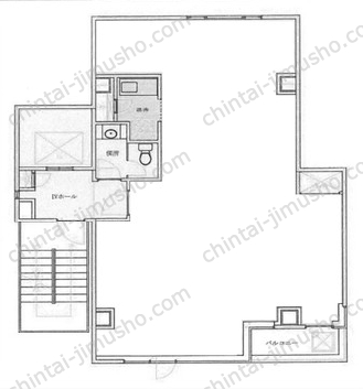 芝NAビル2階の間取図
