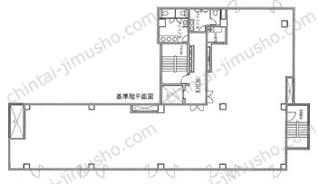 神田TNKビル3階の間取図