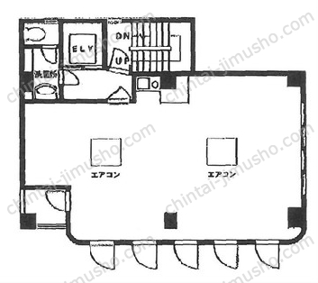 壺坂ビルの間取図