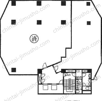 DFビルの間取図