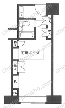 ニューステイトメナーの間取図