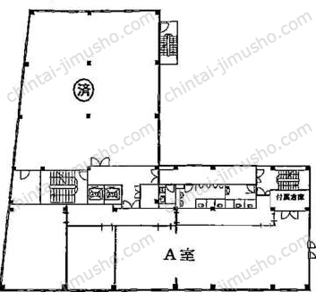 第一ビルの間取図