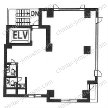 やまかわビルの間取図