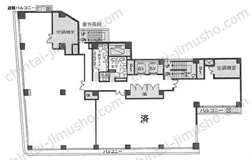 三田鈴木ビルの間取図