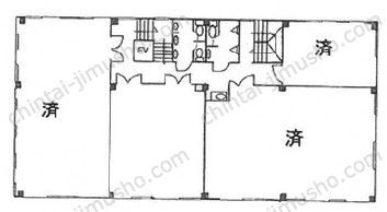第一笠原ビルの間取図