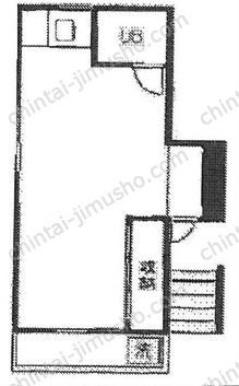 フラット六本木の間取図