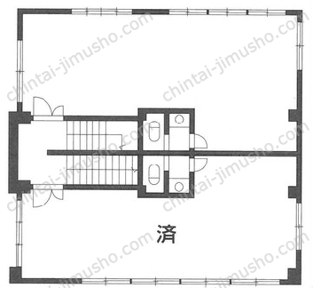 中村ビルの間取図