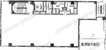 国立東加賀屋ビルの間取図