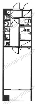 月村マンションNo.30の間取図