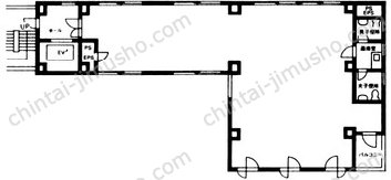 ル・グラシエルBLDG.43Fの間取図