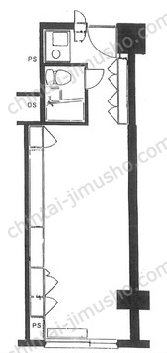 ニューステイトメナー12Fの間取図