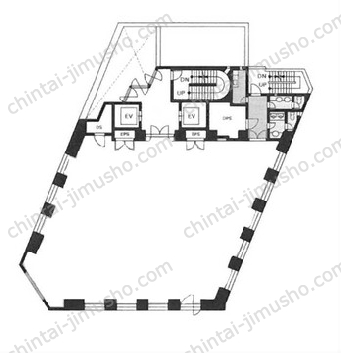 VORT恵比寿maximの間取図