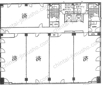 キューブワン麹町／QV1麹町の間取図