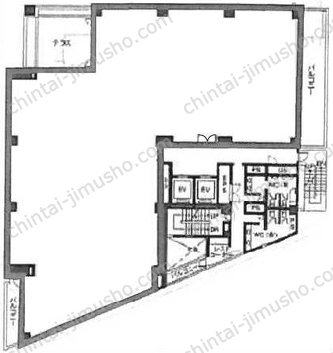 広尾MTRビル6階の間取図