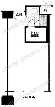 オリエント赤坂モートサイドビルの間取図