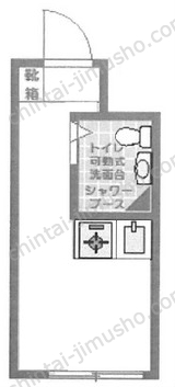 ダイヤモンドレジデンス岩本町の間取図