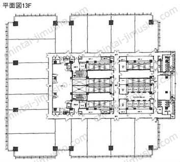 新丸の内ビルディングの間取図