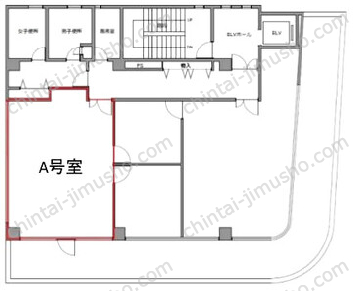 蔵前酒井ビル5Fの間取図