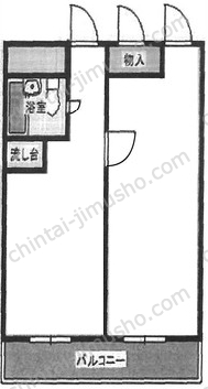 パレドール日本橋の間取図