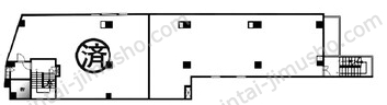 長塚ビル2階の間取図