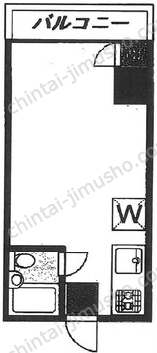 サファイア北ビルの間取図