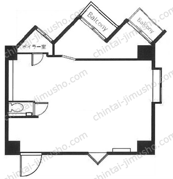 クロープ平和台の間取図
