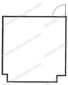 静山ビル4階の間取図