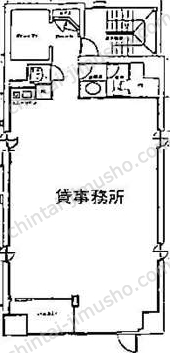三ツ田ビルの間取図