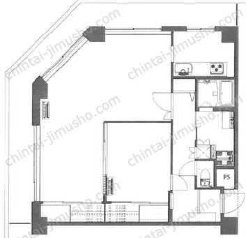 YKB新宿御苑ビル／IMB Office新宿御苑の間取図