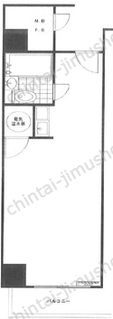 オリエント池袋3階の間取図