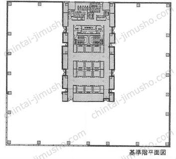 有明セントラルタワー16階の間取図