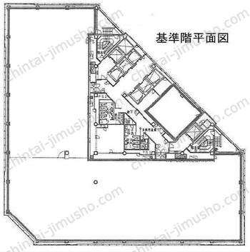 大手町ファーストスクエア（ウエストタワー）の間取図