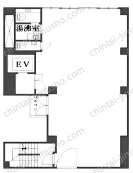 井門東上野ビルの間取図