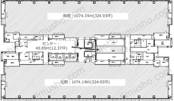 トレードピアお台場の間取図