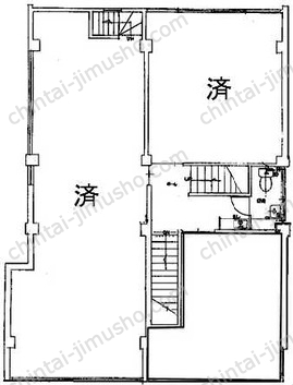 松岡八重洲ビルの間取図