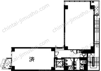 ACN京橋ビルの間取図