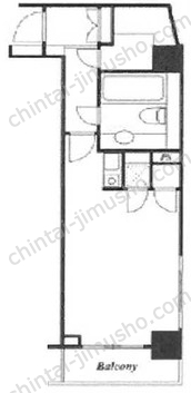 銀座ベラメンテの間取図