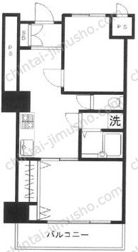 朝日九段マンションの間取図