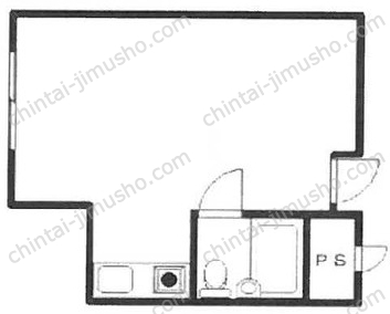 朝日九段マンションの間取図