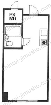 朝日九段マンションの間取図