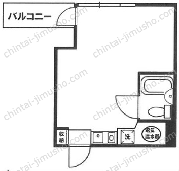 サニーシティ吉祥寺ビル9階の間取図
