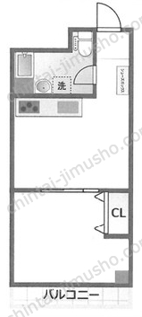 カーサ第二新宿の間取図